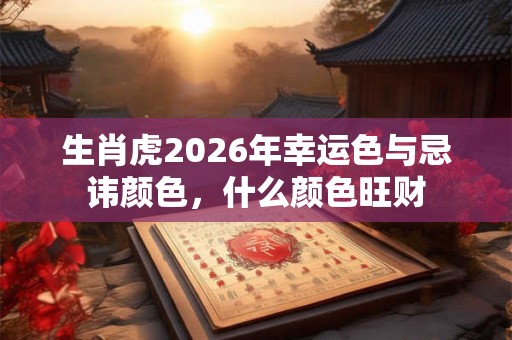 生肖虎2026年幸运色与忌讳颜色，什么颜色旺财