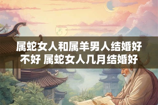 属蛇女人和属羊男人结婚好不好 属蛇女人几月结婚好