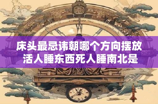 床头最忌讳朝哪个方向摆放 活人睡东西死人睡南北是什么意思