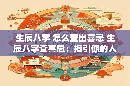 生辰八字 怎么查出喜忌 生辰八字查喜忌：指引你的人生航向