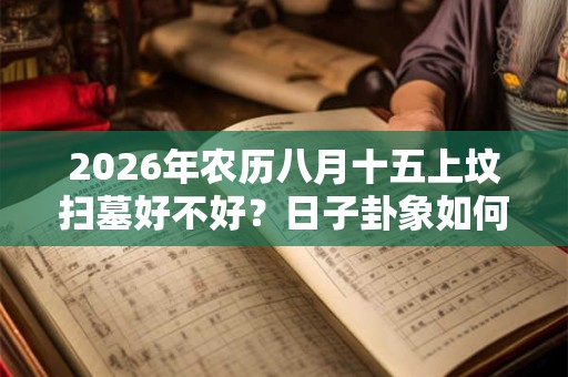 2026年农历八月十五上坟扫墓好不好？日子卦象如何？