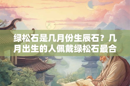 绿松石是几月份生辰石？几月出生的人佩戴绿松石最合适