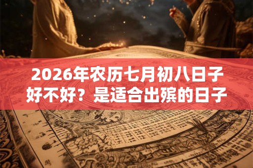 2026年农历七月初八日子好不好？是适合出殡的日子吗？