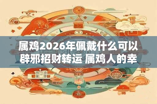 属鸡2026年佩戴什么可以辟邪招财转运 属鸡人的幸运数字