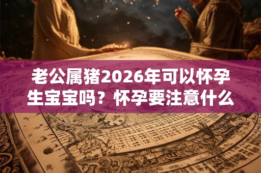 老公属猪2026年可以怀孕生宝宝吗？怀孕要注意什么？