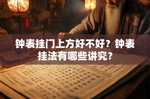 钟表挂门上方好不好？钟表挂法有哪些讲究？