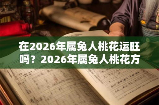 在2026年属兔人桃花运旺吗？2026年属兔人桃花方位