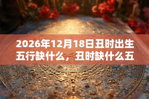 2026年12月18日丑时出生五行缺什么，丑时缺什么五行