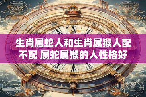 生肖属蛇人和生肖属猴人配不配 属蛇属猴的人性格好吗