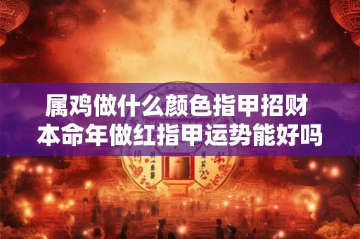 属鸡做什么颜色指甲招财 本命年做红指甲运势能好吗