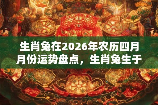 生肖兔在2026年农历四月月份运势盘点，生肖兔生于农历四月的运势
