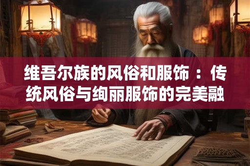 维吾尔族的风俗和服饰 ：传统风俗与绚丽服饰的完美融合