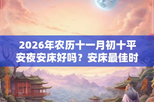 2026年农历十一月初十平安夜安床好吗？安床最佳时间几点？