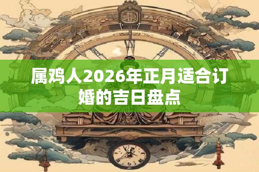 属鸡人2026年正月适合订婚的吉日盘点
