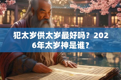 犯太岁供太岁最好吗？2026年太岁神是谁？