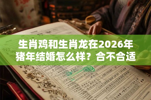 生肖鸡和生肖龙在2026年猪年结婚怎么样？合不合适？