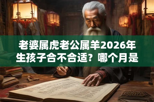 老婆属虎老公属羊2026年生孩子合不合适？哪个月是生孩子的吉月？