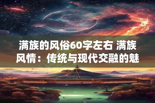 满族的风俗60字左右 满族风情：传统与现代交融的魅力展示