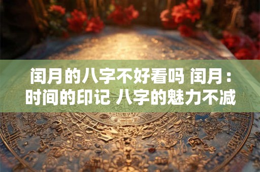 闰月的八字不好看吗 闰月：时间的印记 八字的魅力不减