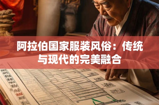 阿拉伯国家服装风俗：传统与现代的完美融合