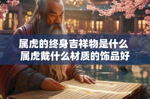 属虎的终身吉祥物是什么 属虎戴什么材质的饰品好