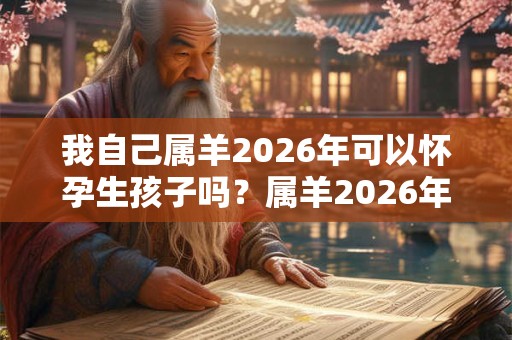 我自己属羊2026年可以怀孕生孩子吗？属羊2026年运势好吗？