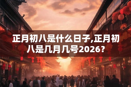 正月初八是什么日子,正月初八是几月几号2026？