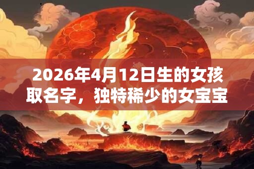 2026年4月12日生的女孩取名字，独特稀少的女宝宝名字