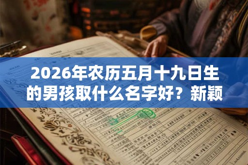 2026年农历五月十九日生的男孩取什么名字好？新颖独特的男宝宝名字