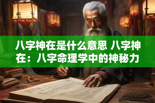 八字神在是什么意思 八字神在：八字命理学中的神秘力量！