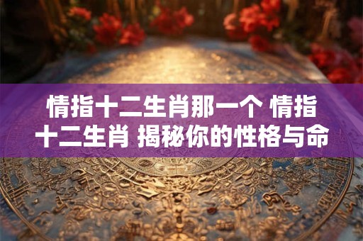 情指十二生肖那一个 情指十二生肖 揭秘你的性格与命运！