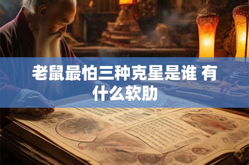 老鼠最怕三种克星是谁 有什么软肋