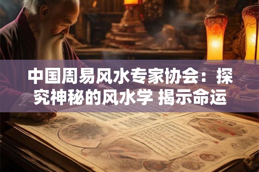 中国周易风水专家协会：探究神秘的风水学 揭示命运之谜