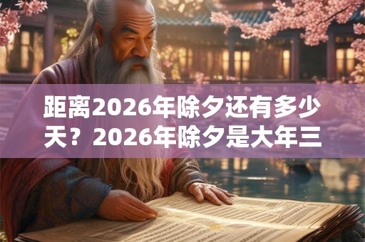 距离2026年除夕还有多少天？2026年除夕是大年三十吗？