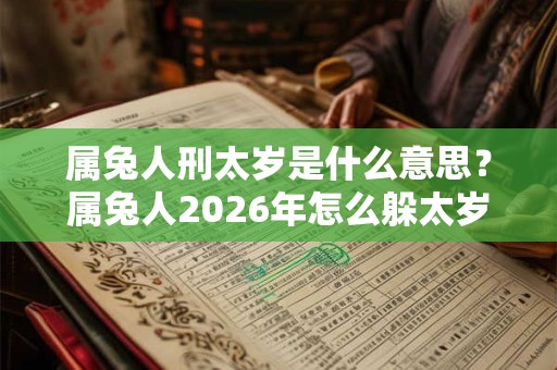 属兔人刑太岁是什么意思？属兔人2026年怎么躲太岁？