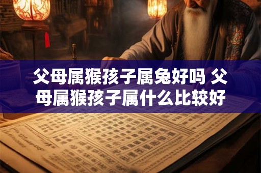 父母属猴孩子属兔好吗 父母属猴孩子属什么比较好
