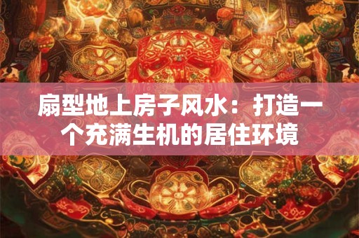 扇型地上房子风水：打造一个充满生机的居住环境