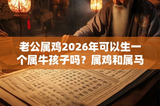 老公属鸡2026年可以生一个属牛孩子吗？属鸡和属马合不合？