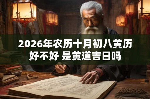 2026年农历十月初八黄历好不好 是黄道吉日吗
