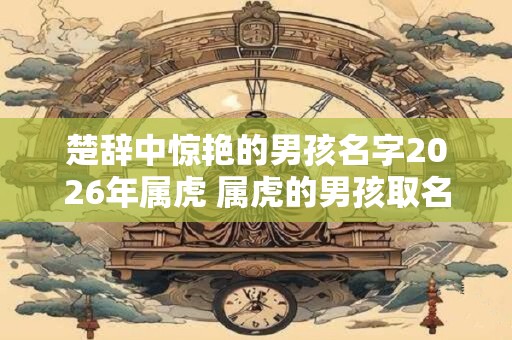 楚辞中惊艳的男孩名字2026年属虎 属虎的男孩取名宜用字