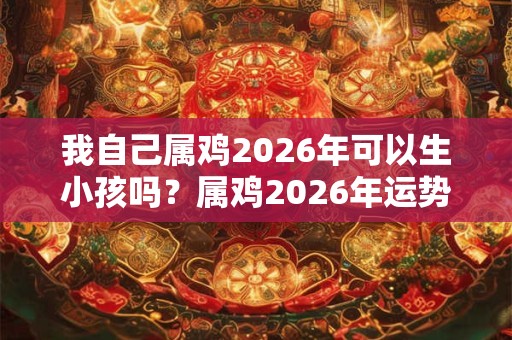我自己属鸡2026年可以生小孩吗？属鸡2026年运势如何？