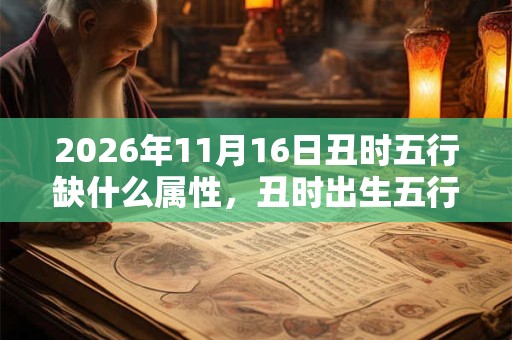 2026年11月16日丑时五行缺什么属性，丑时出生五行缺什么