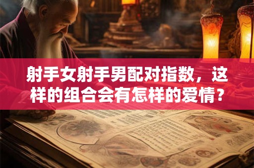 射手女射手男配对指数，这样的组合会有怎样的爱情？