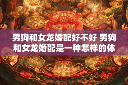 男狗和女龙婚配好不好 男狗和女龙婚配是一种怎样的体验
