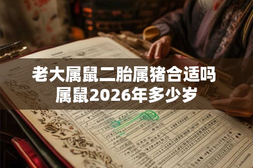 老大属鼠二胎属猪合适吗 属鼠2026年多少岁