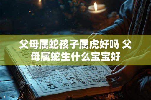 父母属蛇孩子属虎好吗 父母属蛇生什么宝宝好
