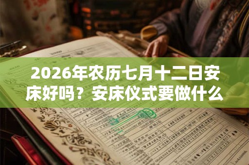 2026年农历七月十二日安床好吗？安床仪式要做什么？