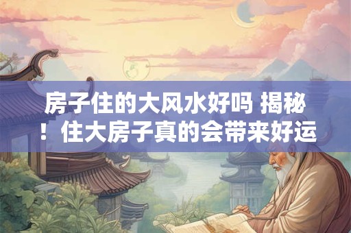 房子住的大风水好吗 揭秘！住大房子真的会带来好运吗