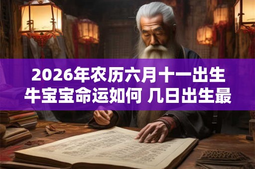 2026年农历六月十一出生牛宝宝命运如何 几日出生最好