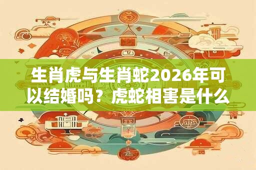 生肖虎与生肖蛇2026年可以结婚吗？虎蛇相害是什么